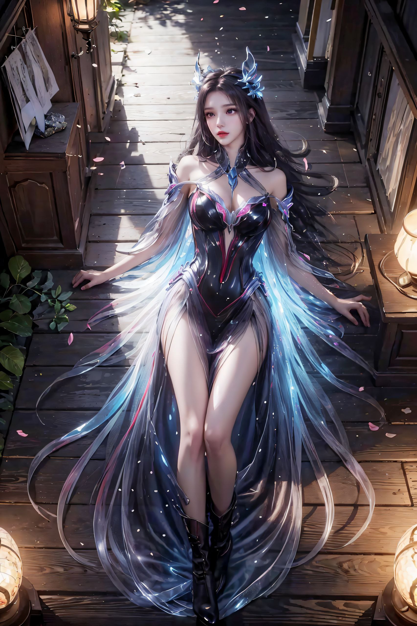 在设计蓝色